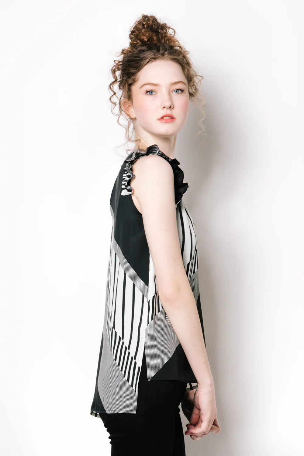 sophia reyes Avery Stripe Top