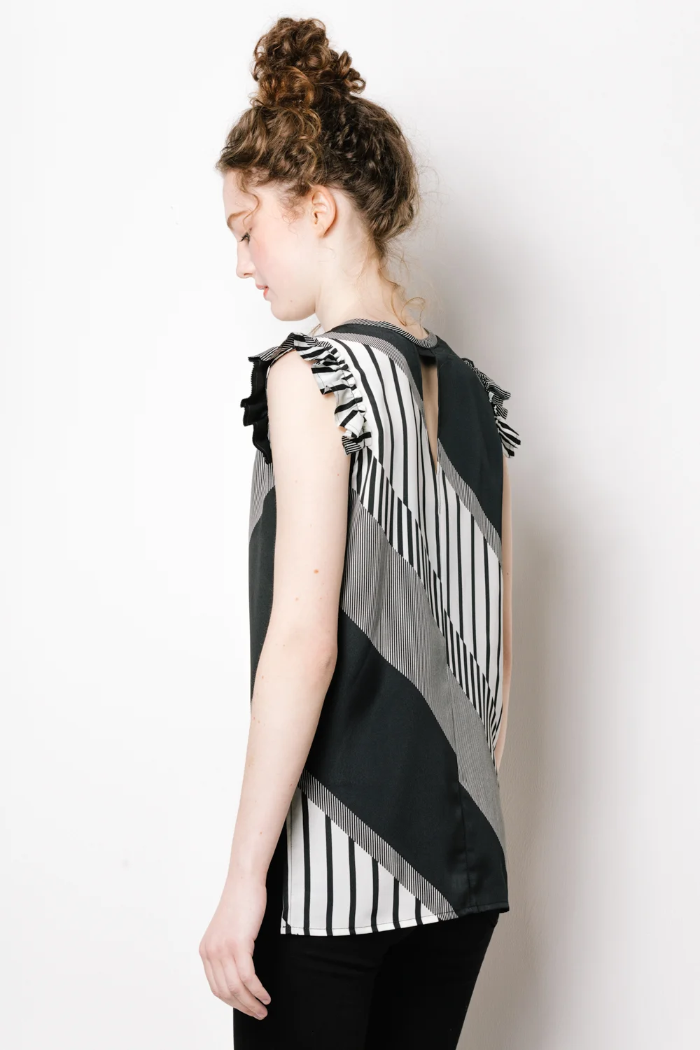 sophia reyes Avery Stripe Top