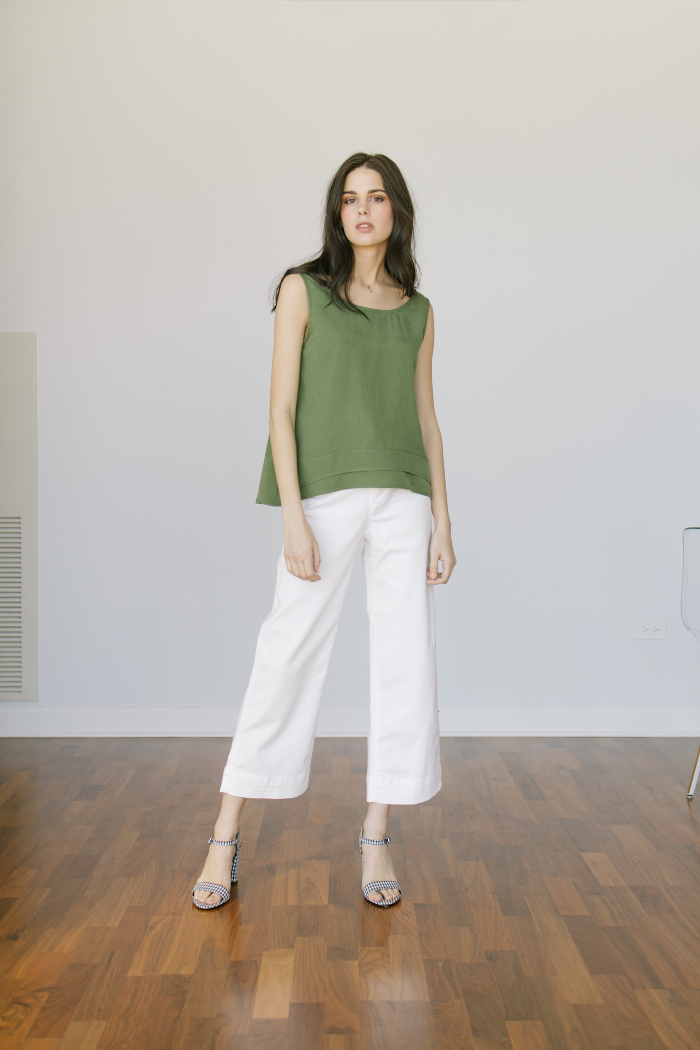 Angie High Low Top via Sophia Reyes