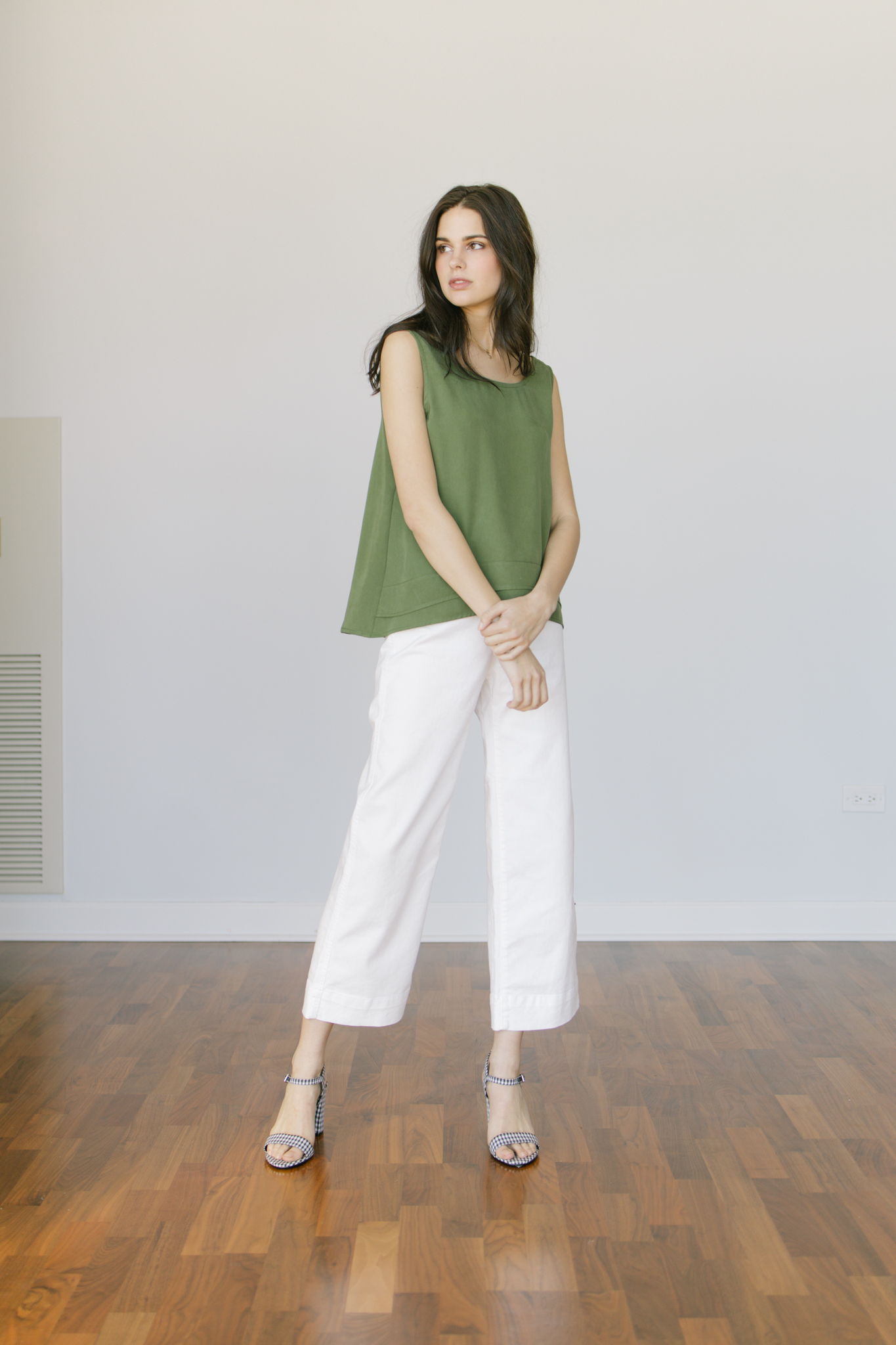 Angie High Low Top via Sophia Reyes
