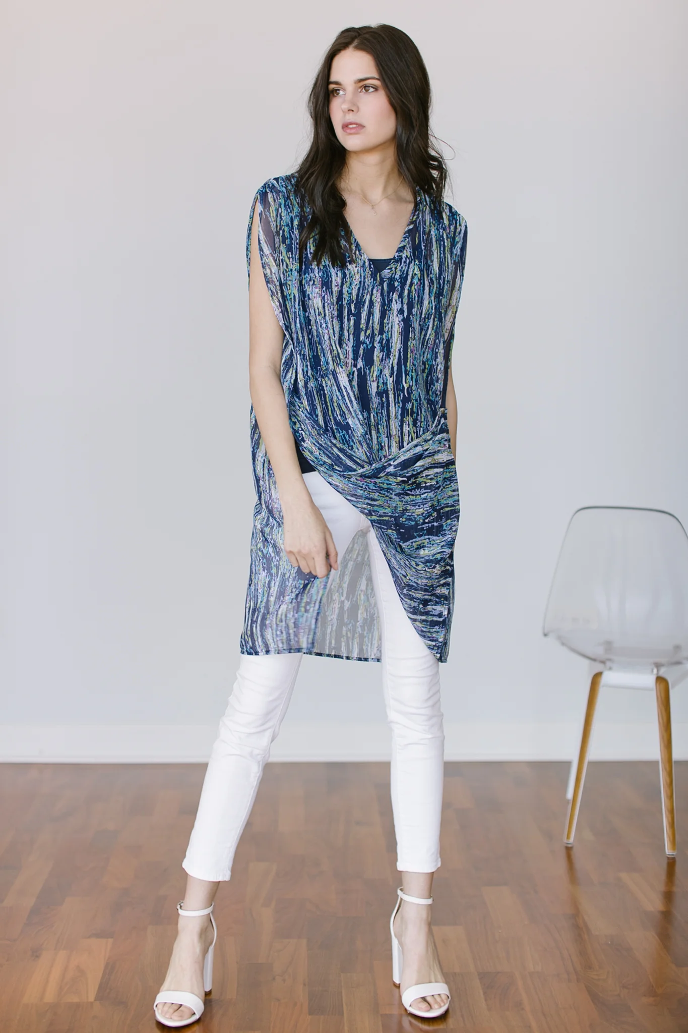 blue caftan via sophiareyes.com