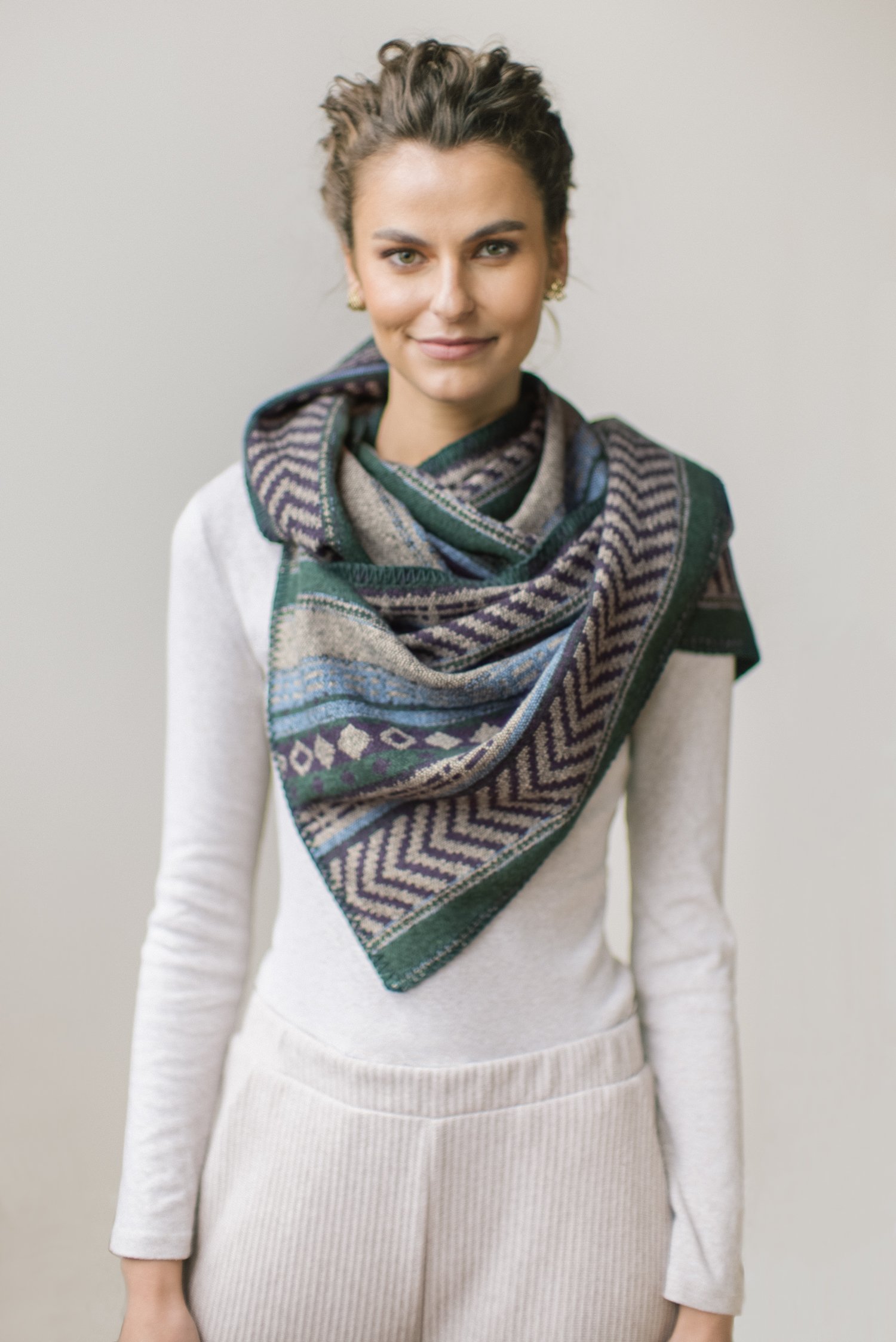 Winged Scarf via sophiareyes.com Made in USA