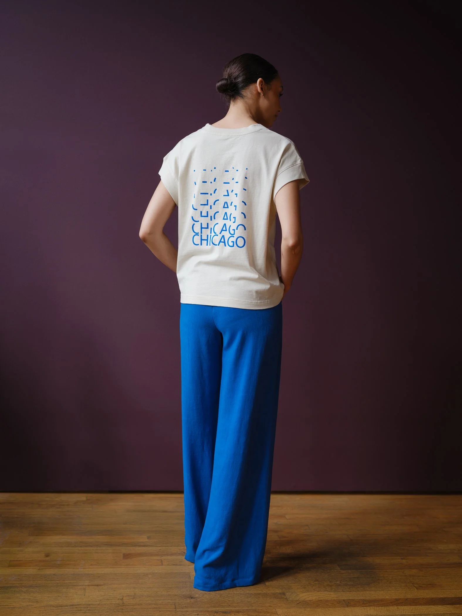 Cobalt Luzon pants by Sophia reyes