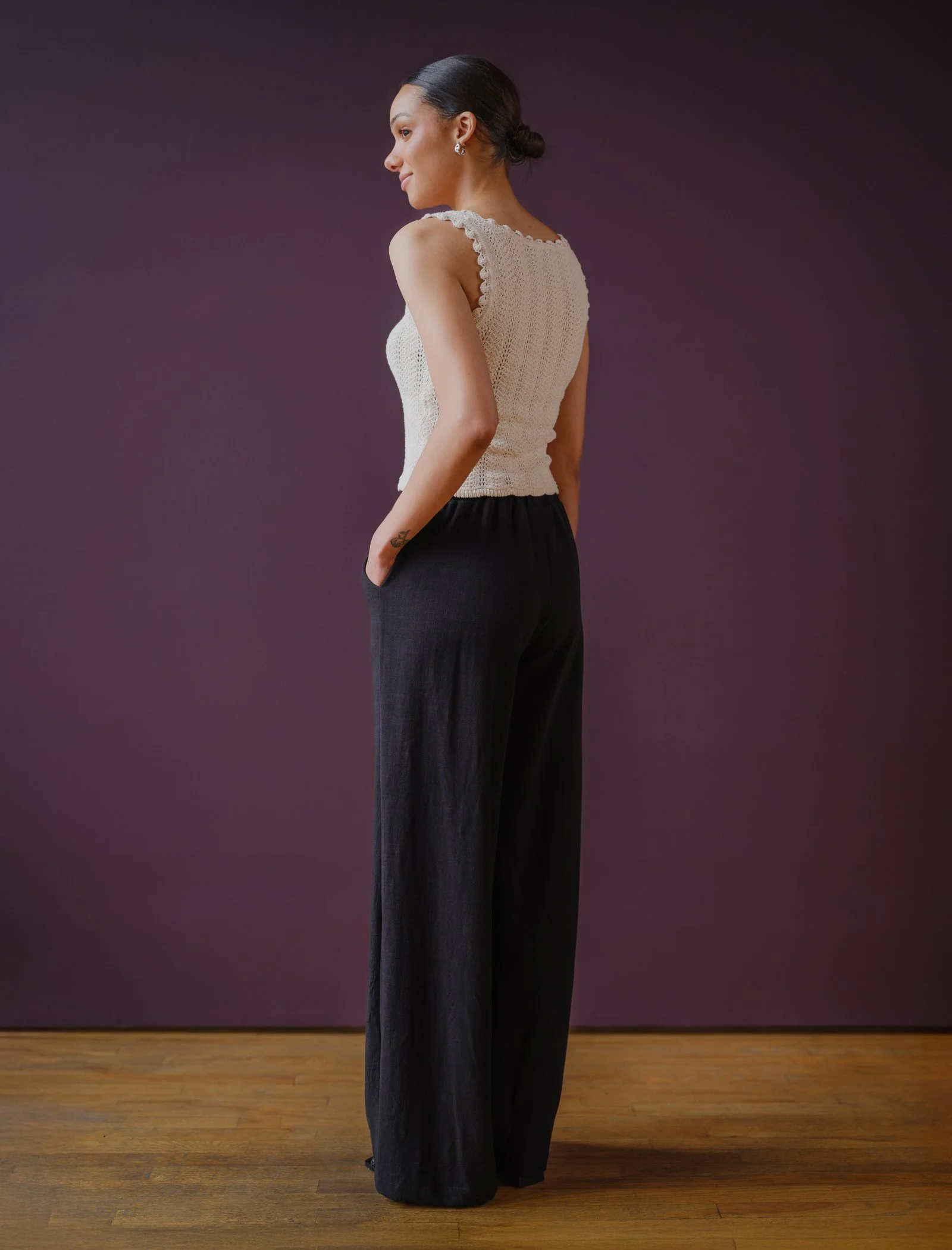 black Luzon pants by Sophia Reyes