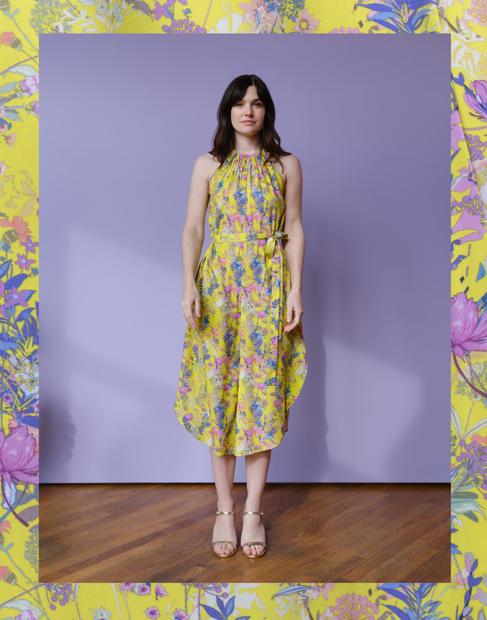 yellow jumpsuit via sophiareyes.com