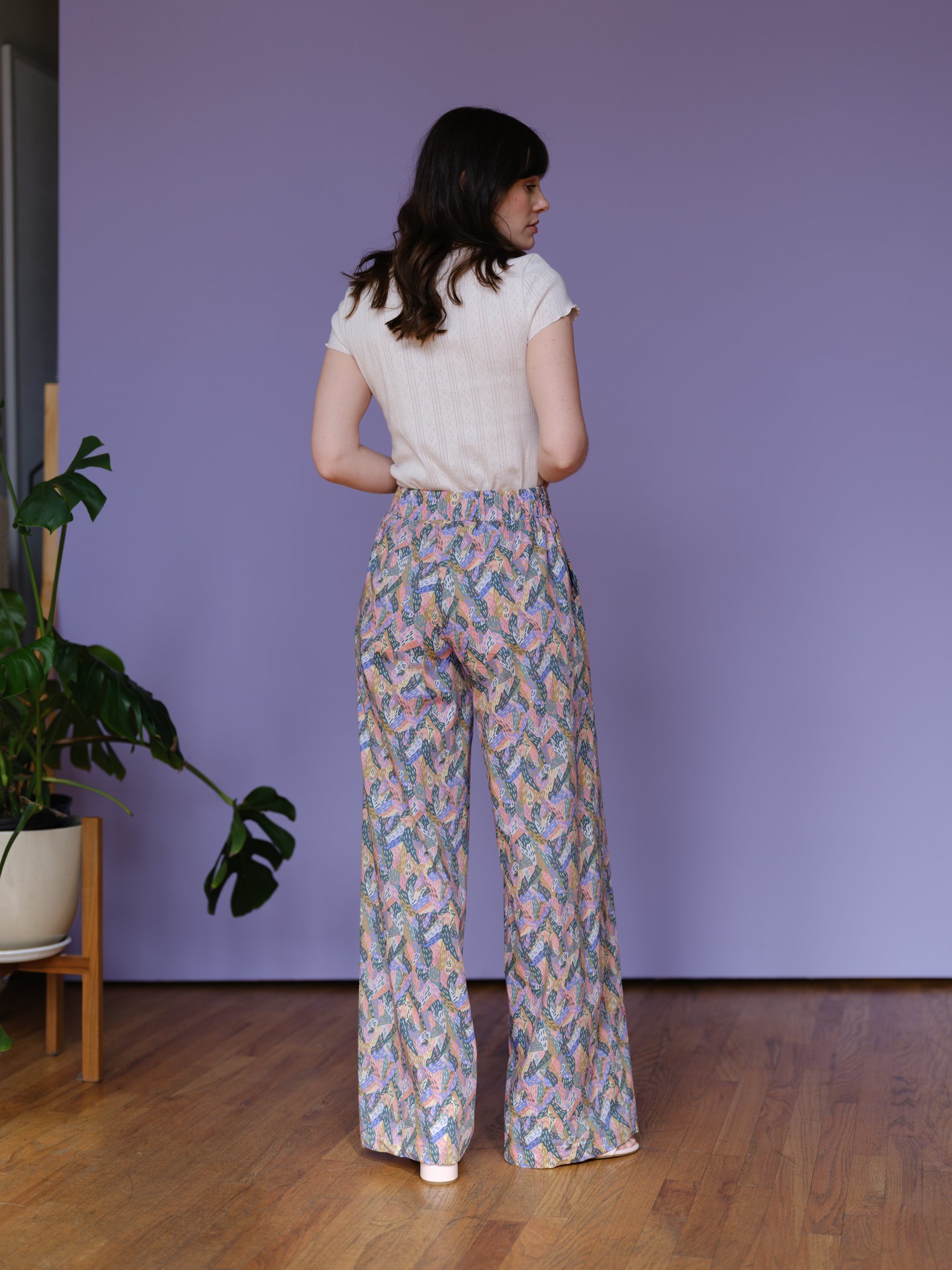 cactus print Luzon pants by Sophia Reyes