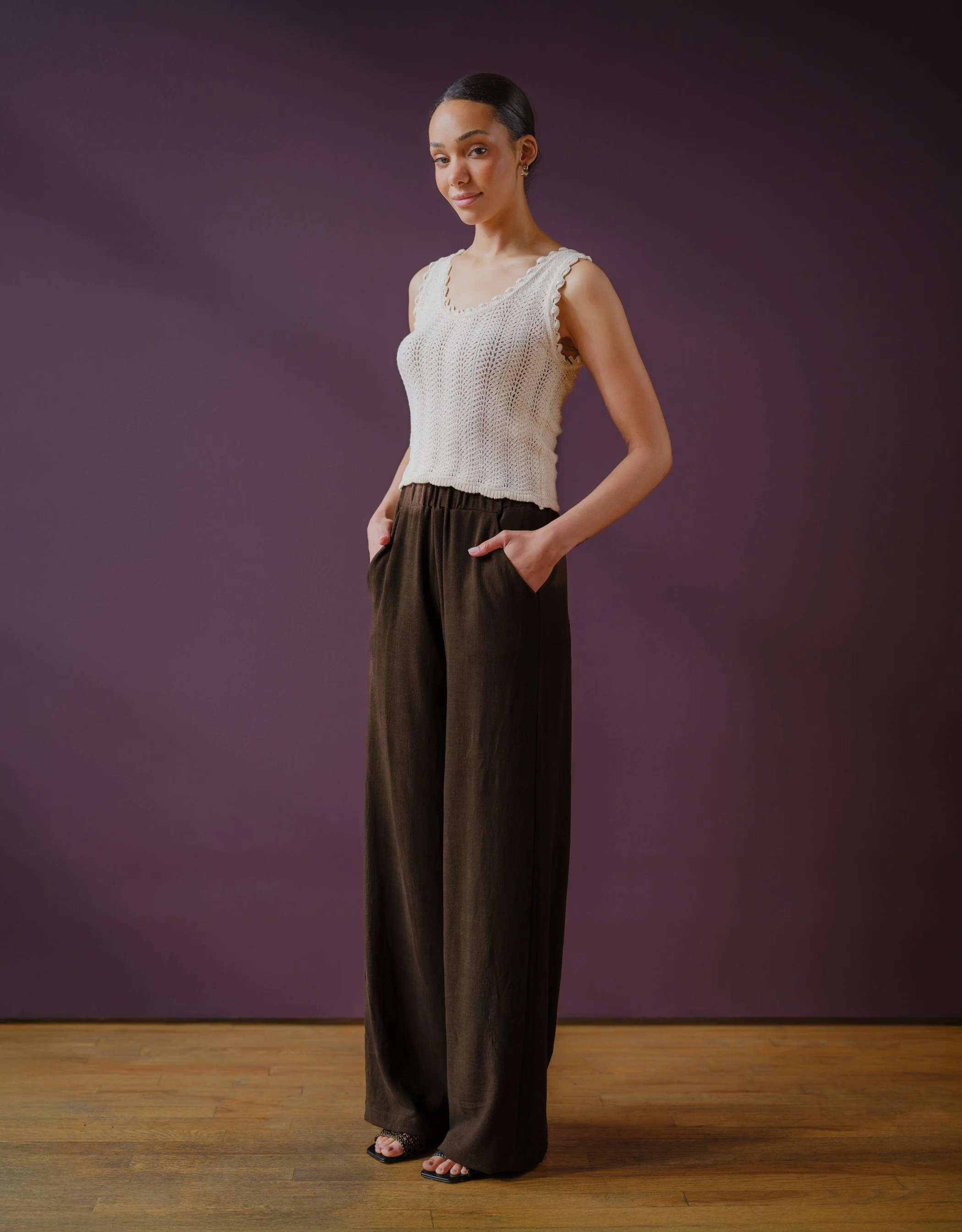 chocolate Luzon pants by Sophia Reyes