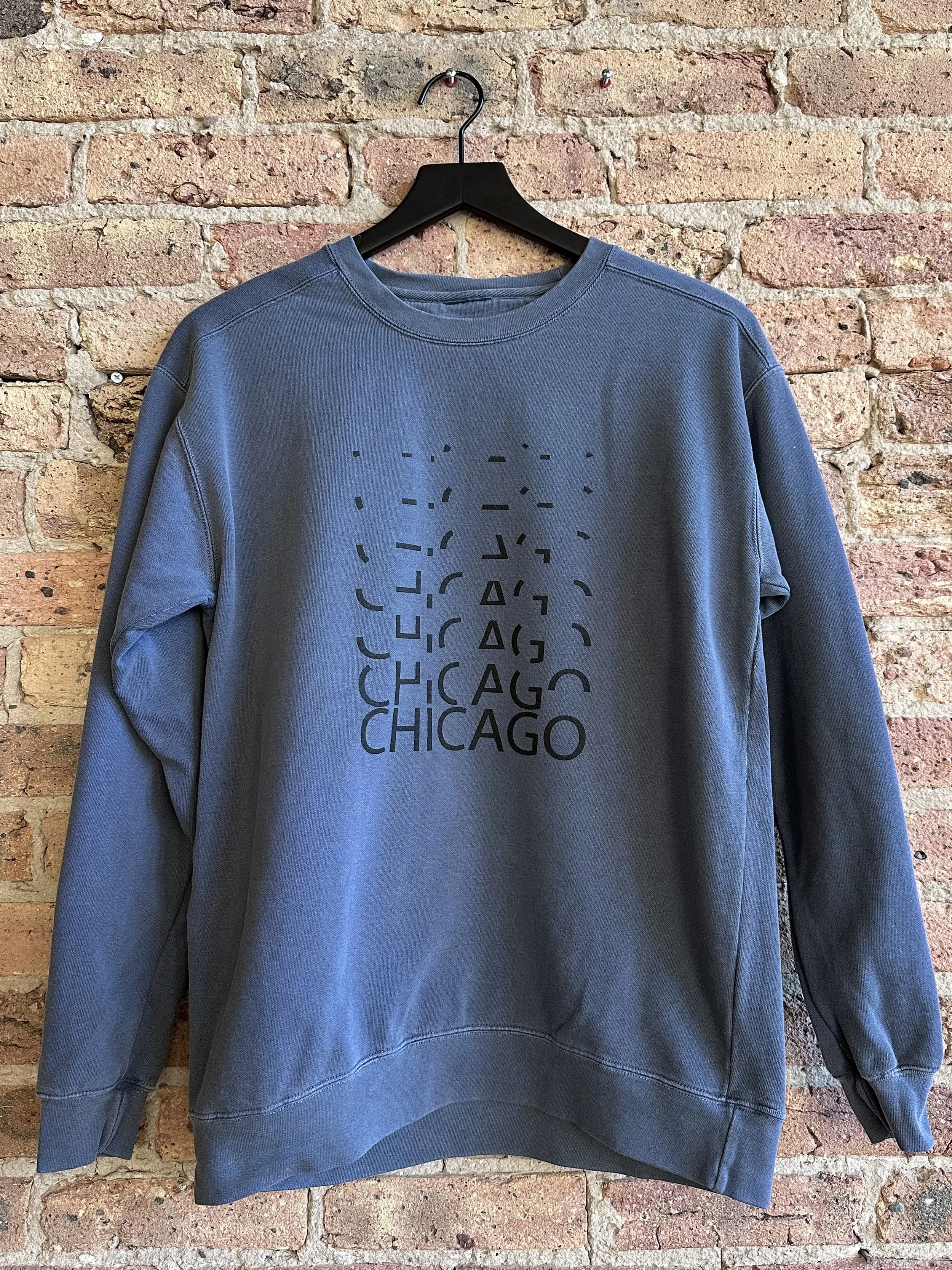Chicago Lights  crewneck sweatshirt via sophiareyes.com