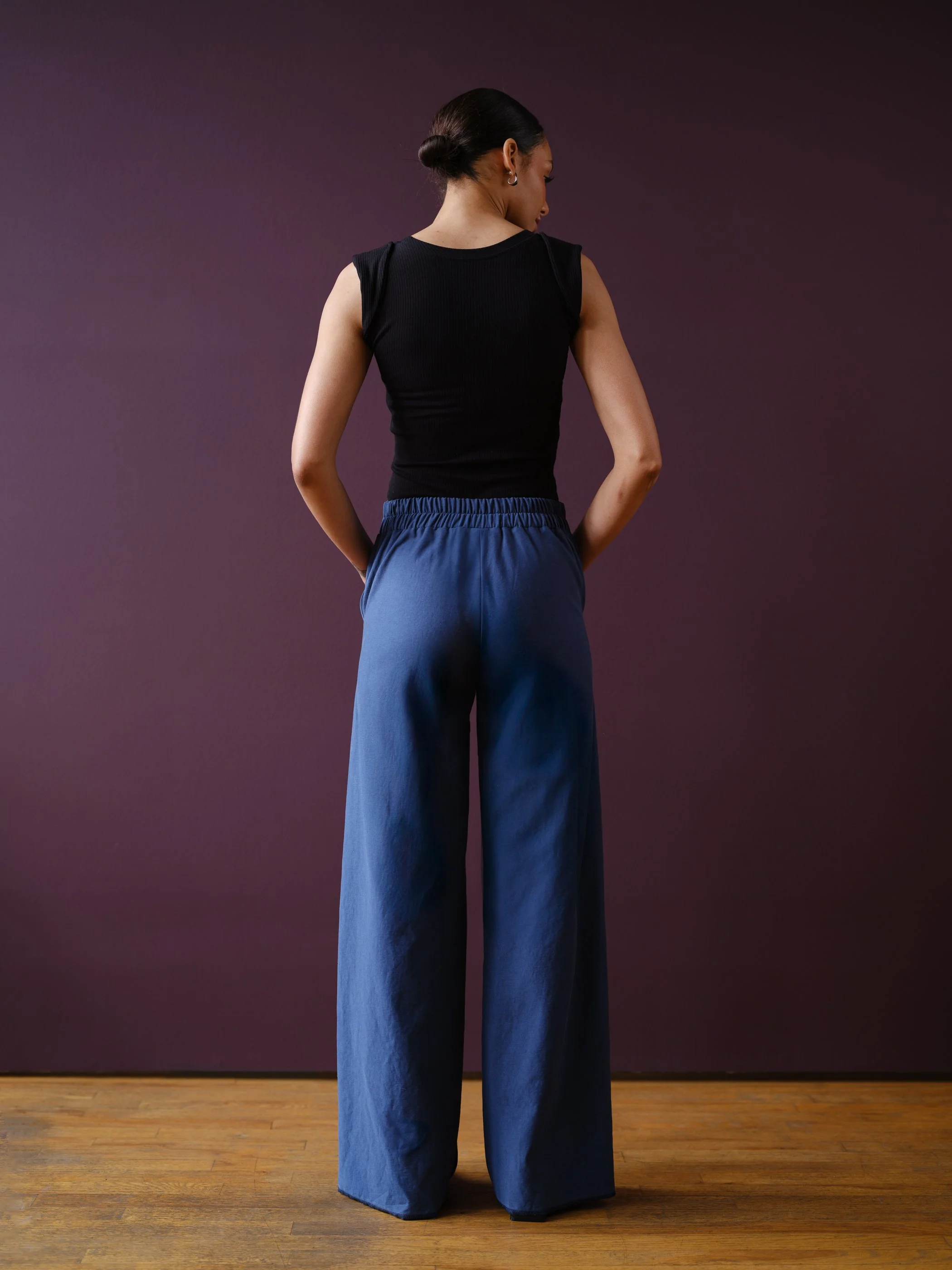 Mariella Blue Pants by Sophia Reyes