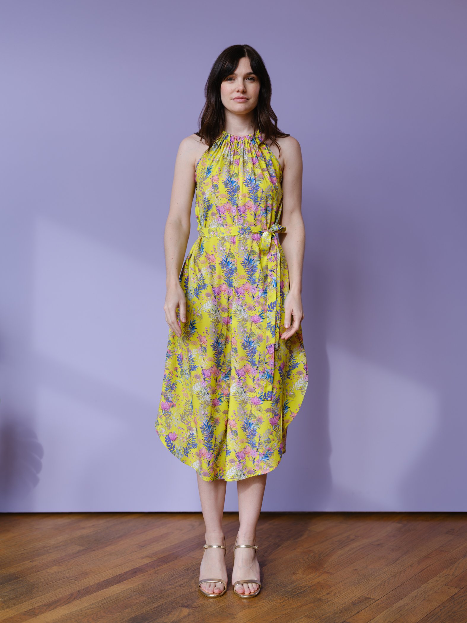 yellow jumpsuit via sophiareyes.com
