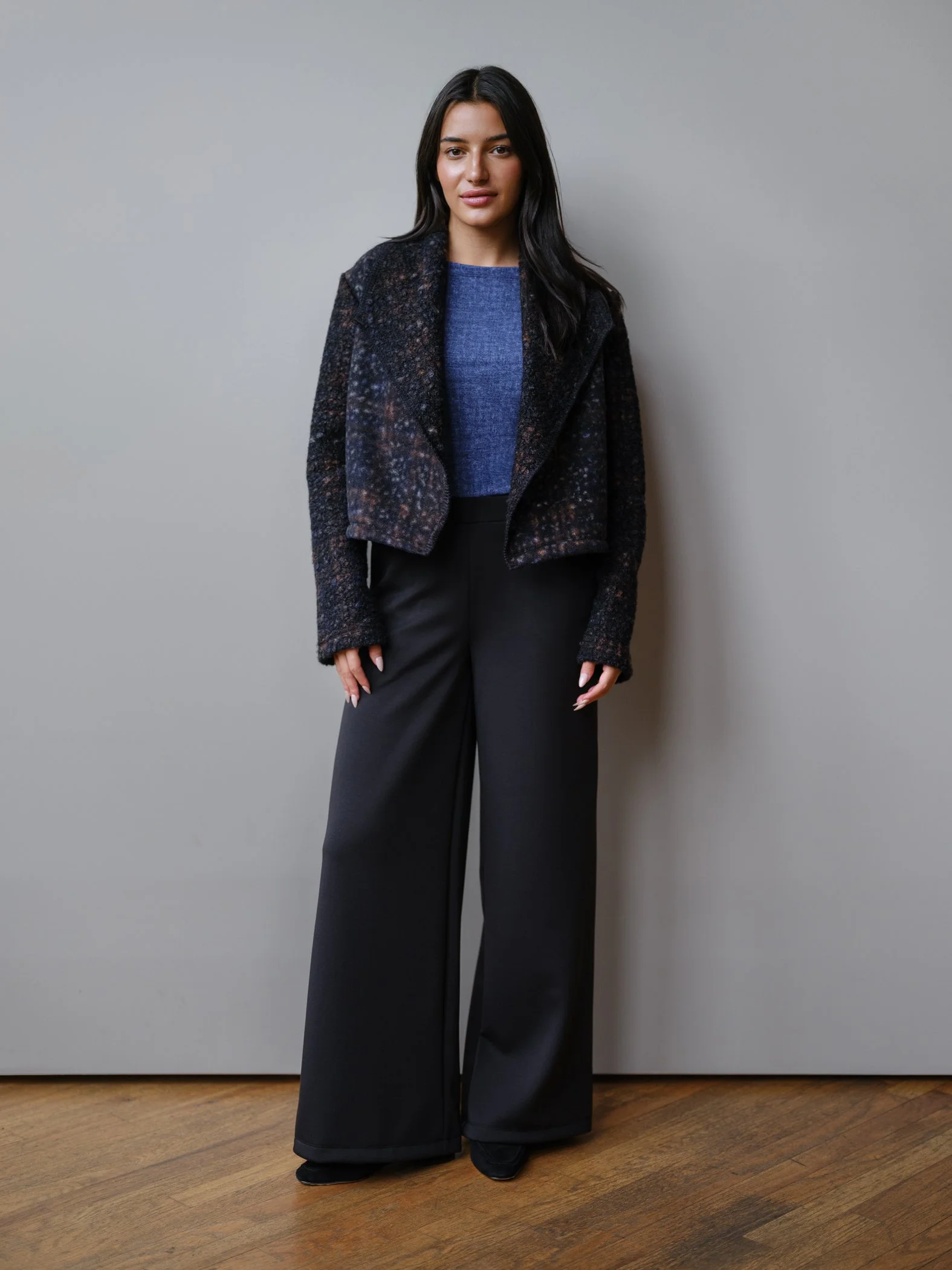 Gerry Boucle Mini Jacket by Sophia Reyes