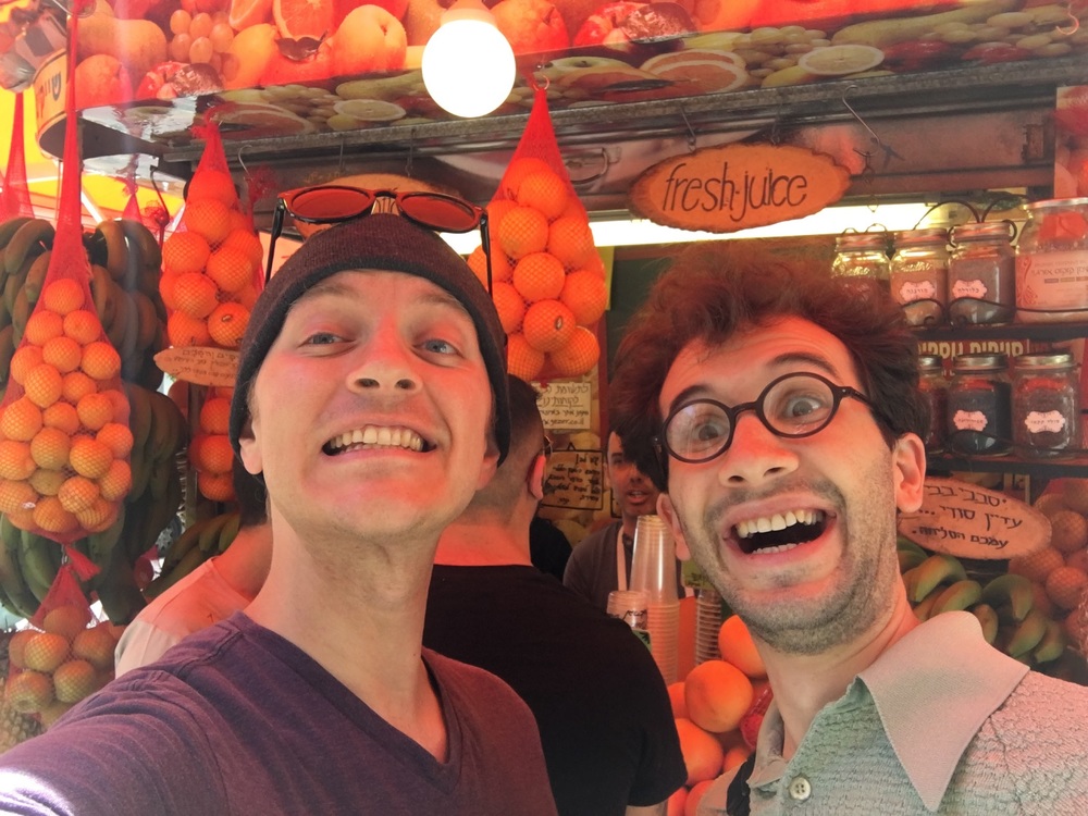  This man assured us that his fruit stand was the  best &nbsp;fruit stand in Israel. There were many. 