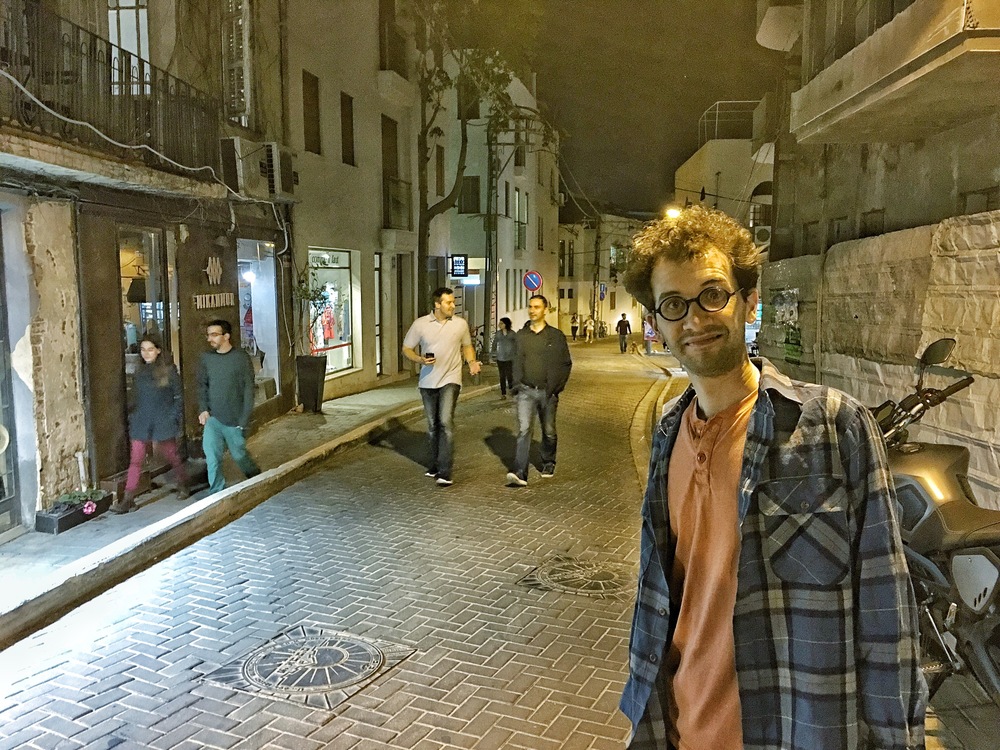  Joel and I had some time to hit the streets of Tel Aviv 