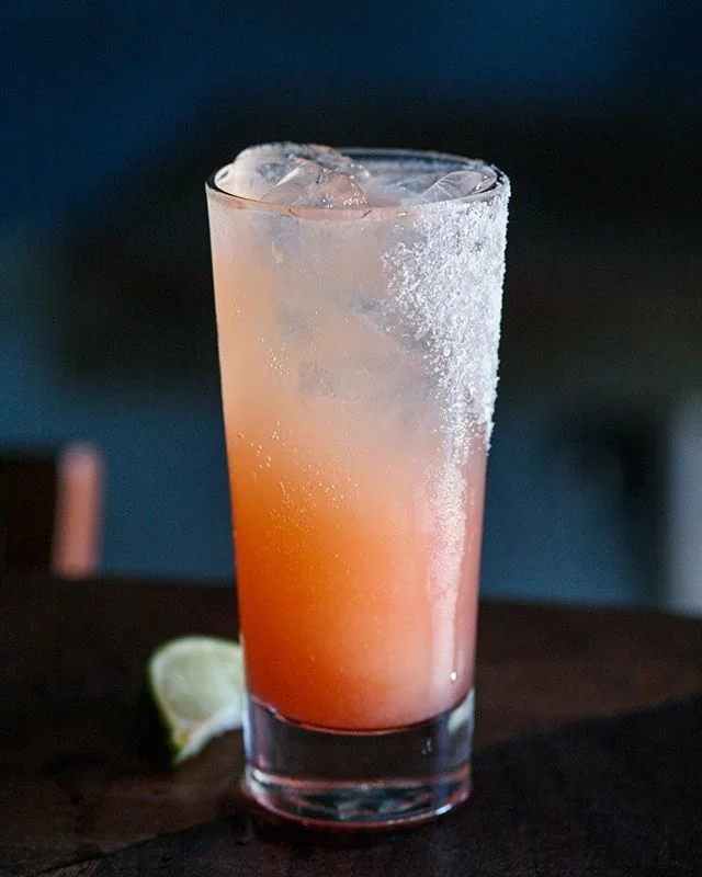When the summer heat demands a Paloma ☀️ #neighborhoodbar #bar #venice #thebrig #thebrigvenice #reissco #abbotkinney #boilermaker #boilermakers #happyhour #oldforester #singlebarrel #whiskey #tequila #paloma #nationaltequiladay #beachday #drinktequila #palomacocktail