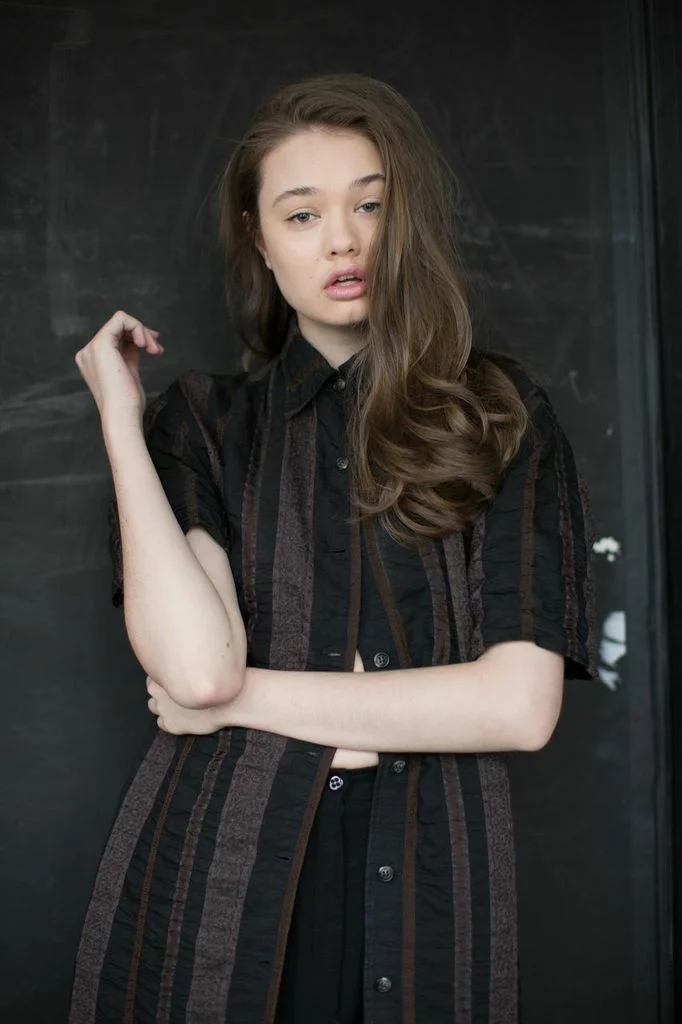 model SABINA PLESTILOVA photographer BONNIE NICHOALDS mua MICHAEL NETTER / KYSHA MARIE hair stylist CRE styled by NIK