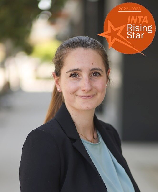 🌟 Huge Congratulations to Mathilde for being recognized as a Rising Star by the International Trademark Association🌟 In the inaugural class of Rising Stars, Mathilde is included with a select group of 50 peers from around the world with the purpose