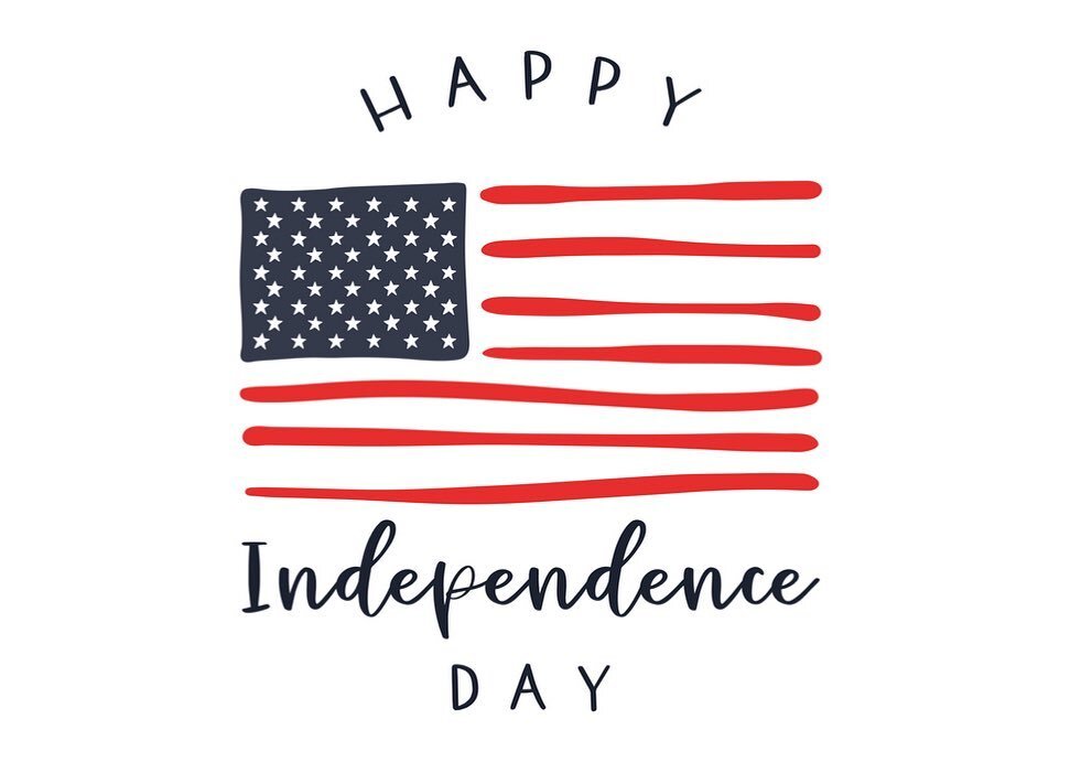 Happy 4th of July weekend from the Law Office of Carrie Hedayati 🇺🇸🎆

Please note that our office will be closed until July 5th 
#IP #intellectualproperty