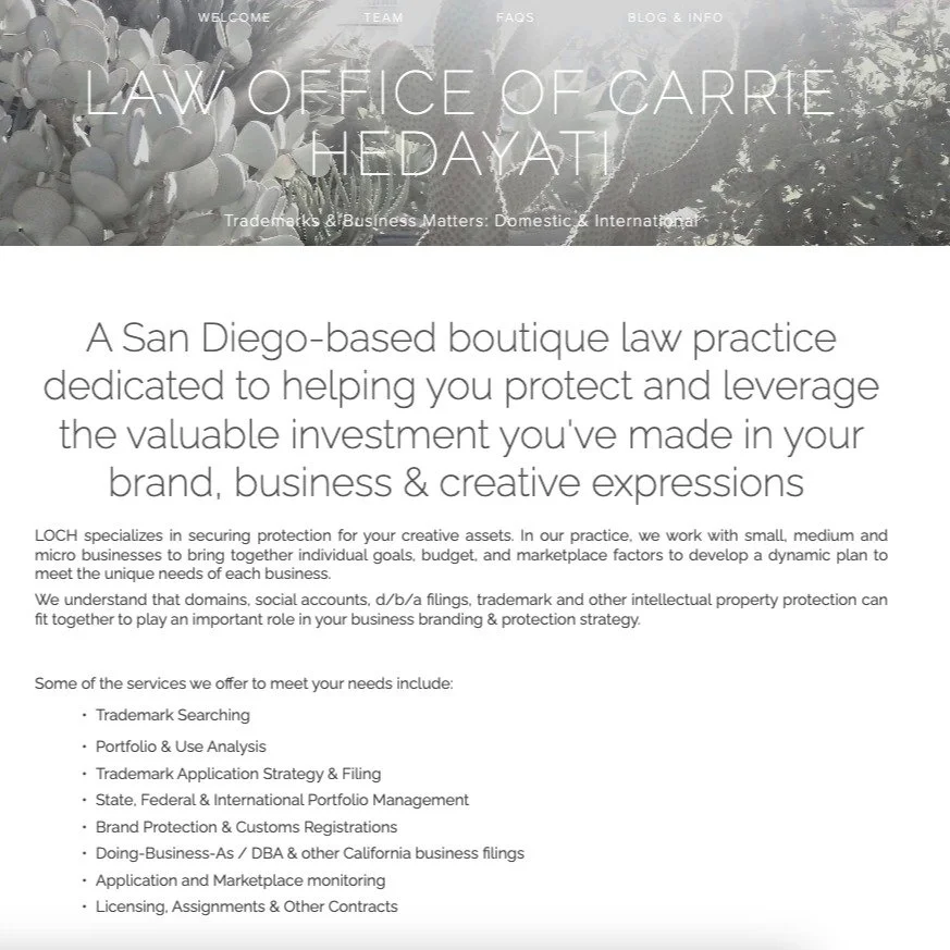 We've been busy this summer at LOCH; evolving to better serve our clients as we mark 10 years.
In the past, we've been asked if we also offer business services, and now we are happy to say - we've expanded our business service offerings in Californ