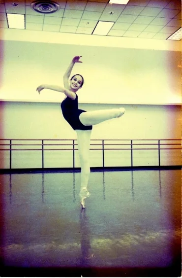 14-year-old Lucia Brawley at George Balanchine's School of American Ballet