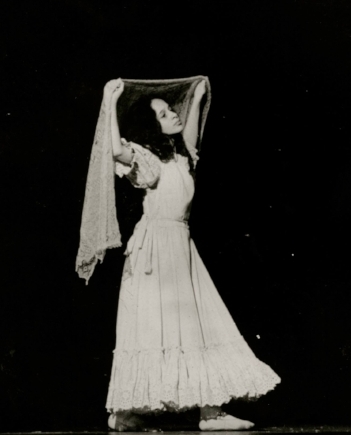 10-year-old Lucia Brawley as Olivia in Jacques D'Amboise's "Sea Mother's Son" at Alice Tully Hall, Lincoln Center