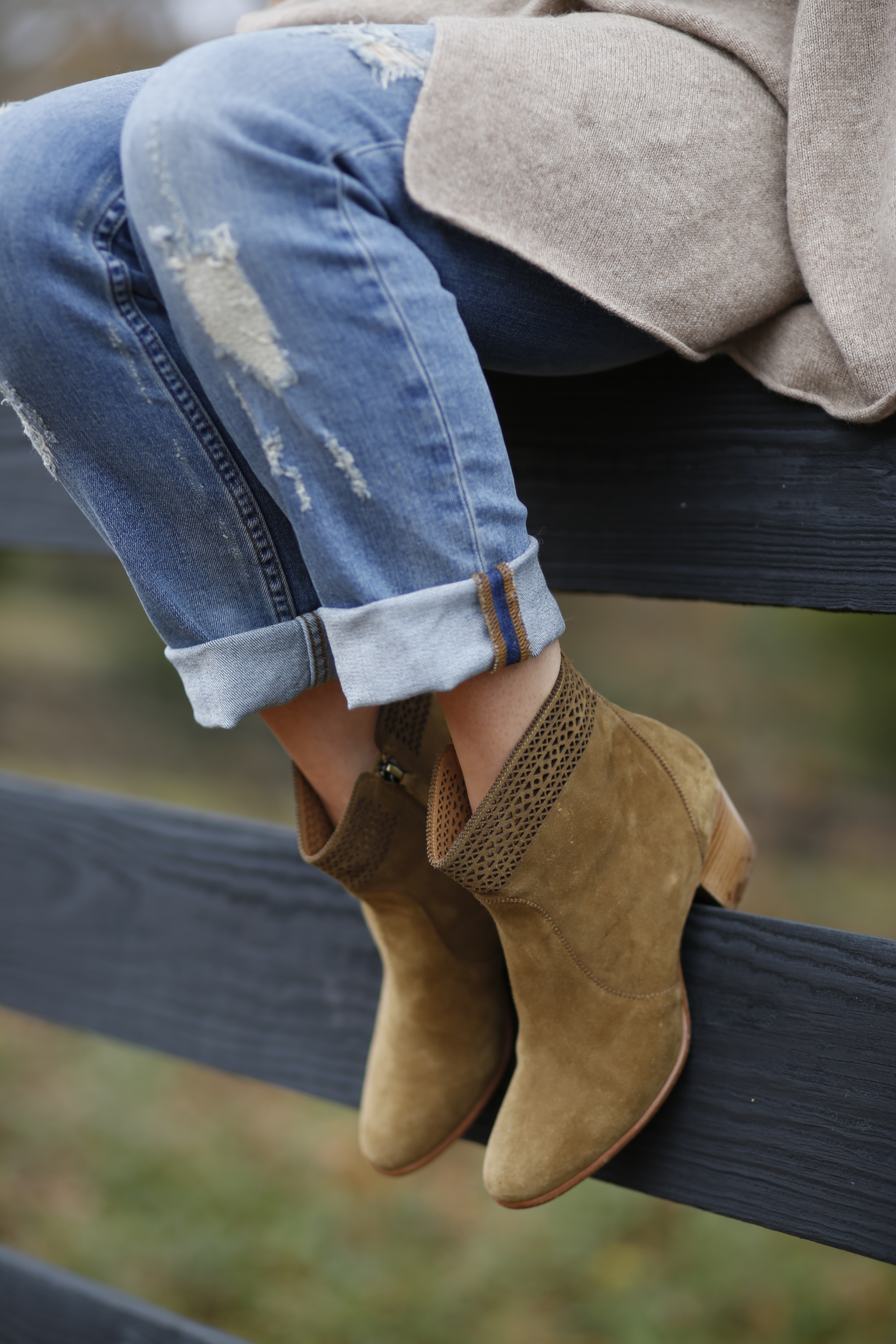 Favorite booties of all time!! Comfy and Chic! You can't beat that!