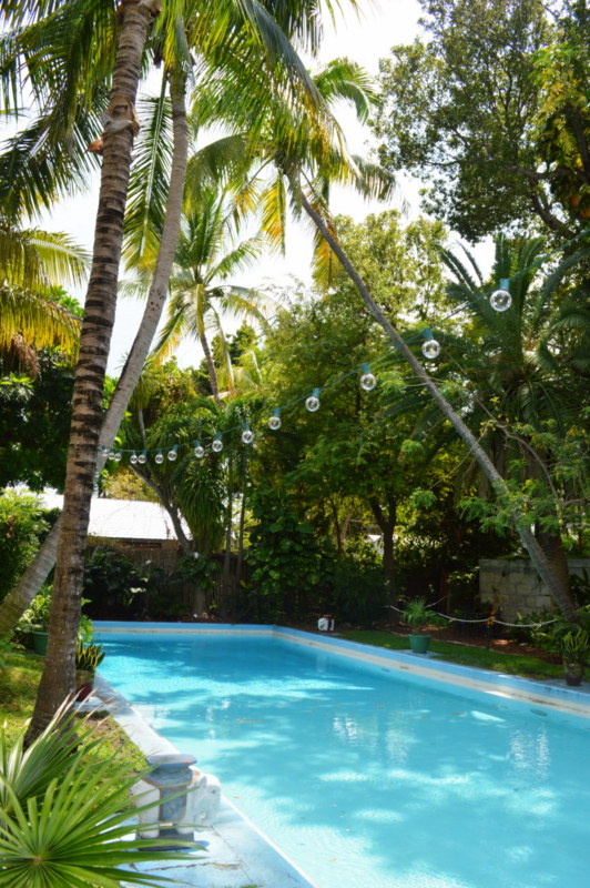 Key West's first swimming pool! The pool cost an enormous sum of $20,000!!