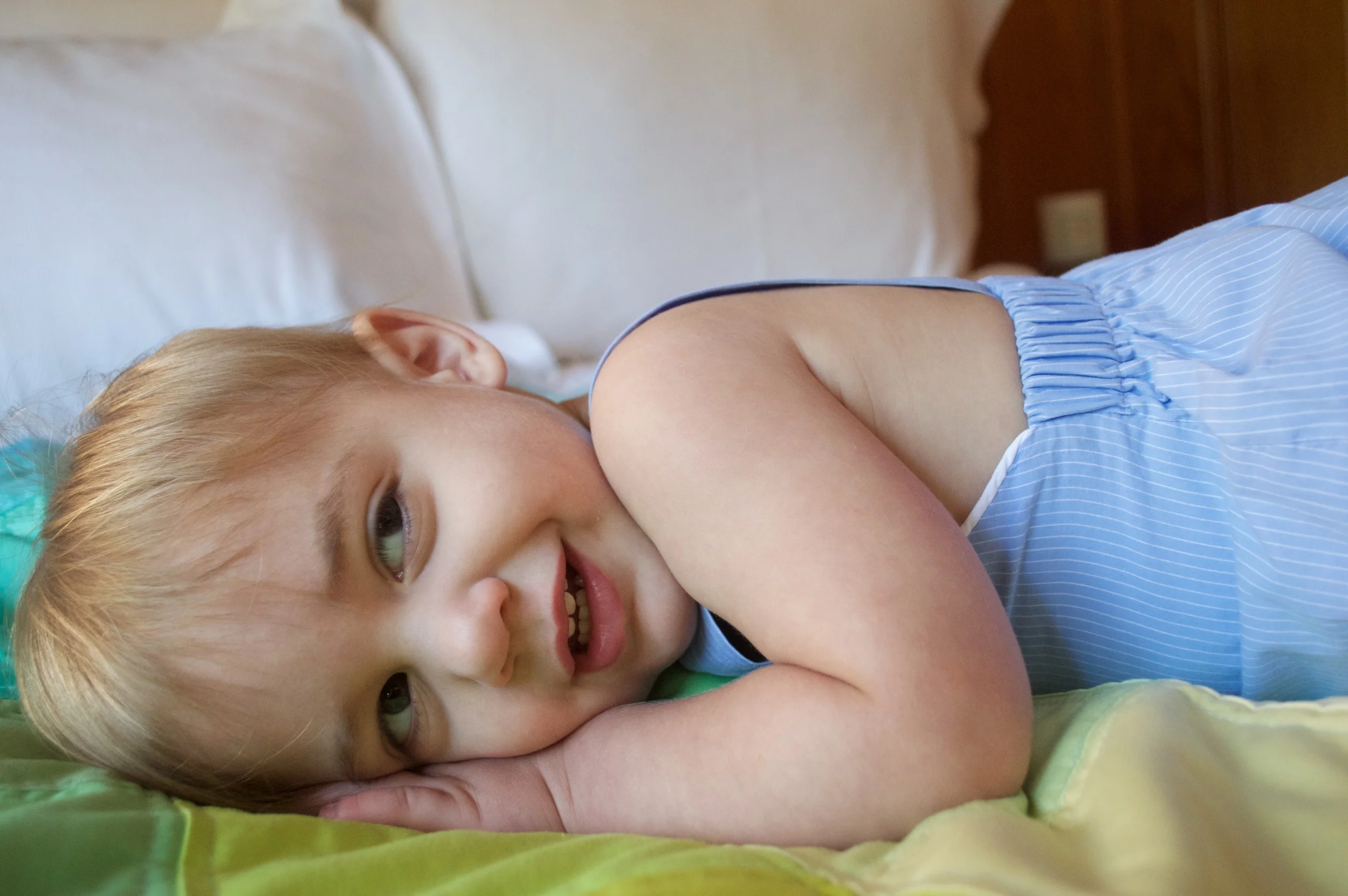 Such a little flirt!