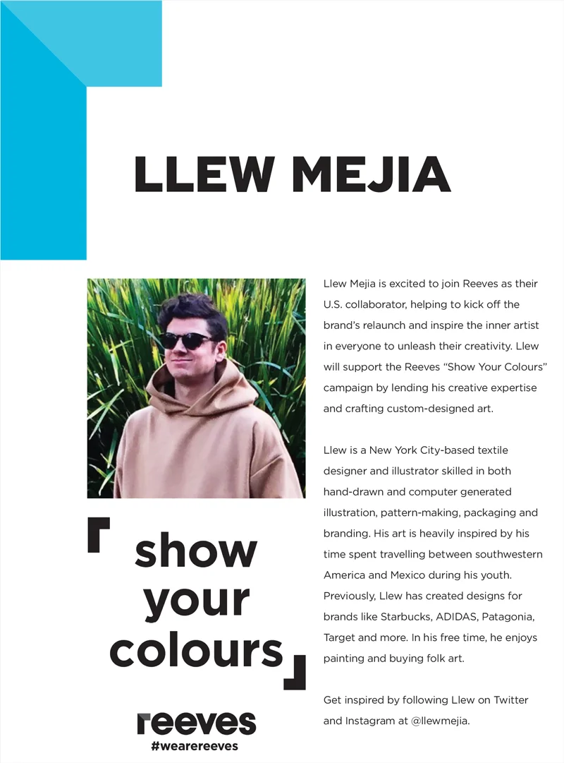 Reeves event featured artist poster.