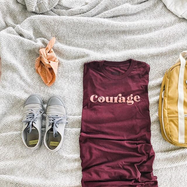 Take a moment and look back over the last week. What took personal courage for you? +

What made you cringe but you pushed through it anyway? What gave you butterflies, but you chose to stride forward instead? Remember that moment and extend yourself