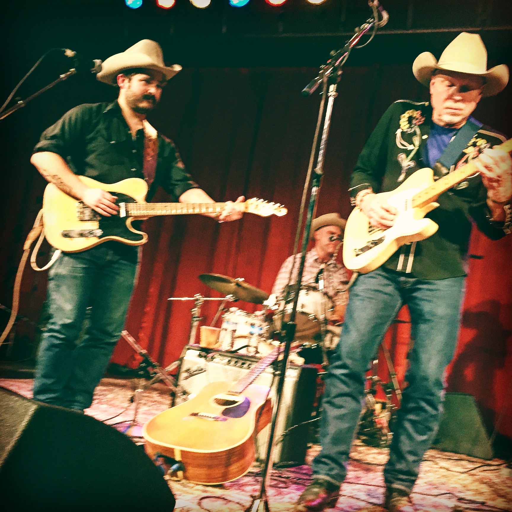 Cahalen Morrison's country band, Western Centuries, in action. Photo by Zoë Léger, age 7.