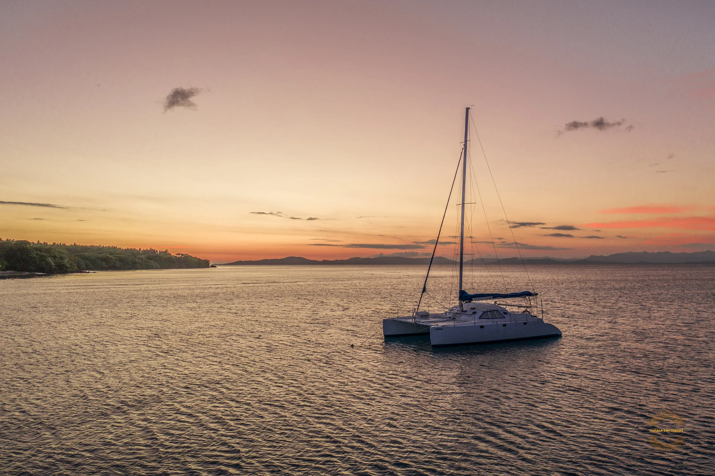 Spectacular sunsets from the aftdeck are a sight to behold…