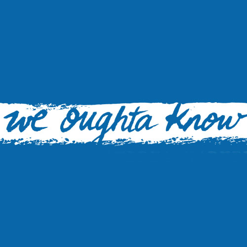 We Oughta Know Logo design