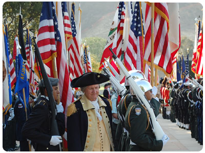 Massing of the Colors Celebration, 6300 Forest Lawn Dr., Los Angeles