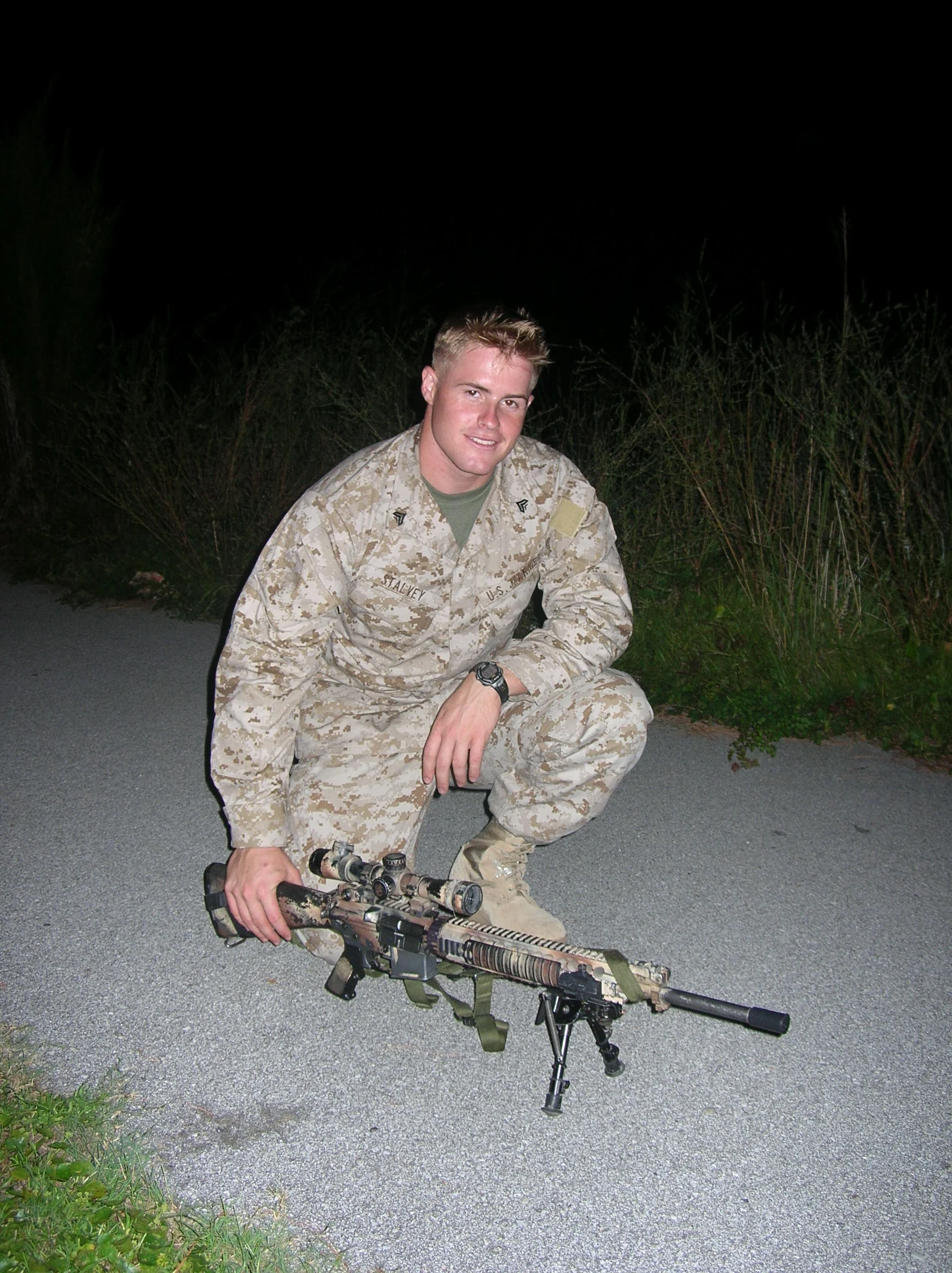 Cpl John Stalvey Sniper Ride, National Guard Building, Brunswick
