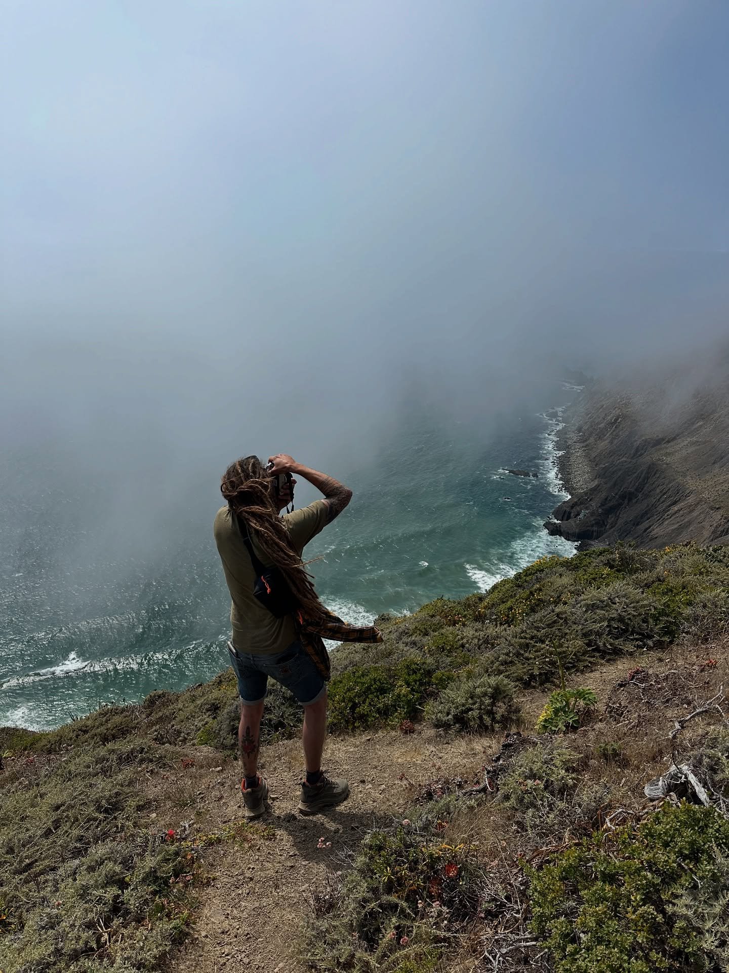 Fun little hike in Pacifica 😶&zwj;🌫️