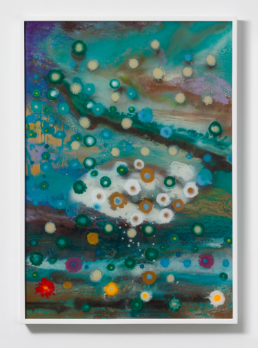 Giancinto Occhionero, 148, 2016, Spray paint on Plexiglas, 40 3/16 x 28 3/8 inches