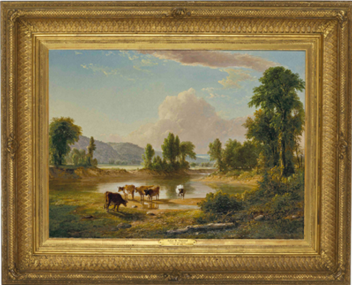 Asher B. Durand, View of Esopus Creek, Ulster County, New York, 1850