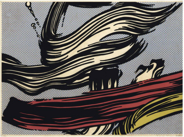 Roy Lichtenstein, Brushstrokes, 1967, Artist Proof from an edition of 300, Christie’s, Estimate: $8,000 – 12,000