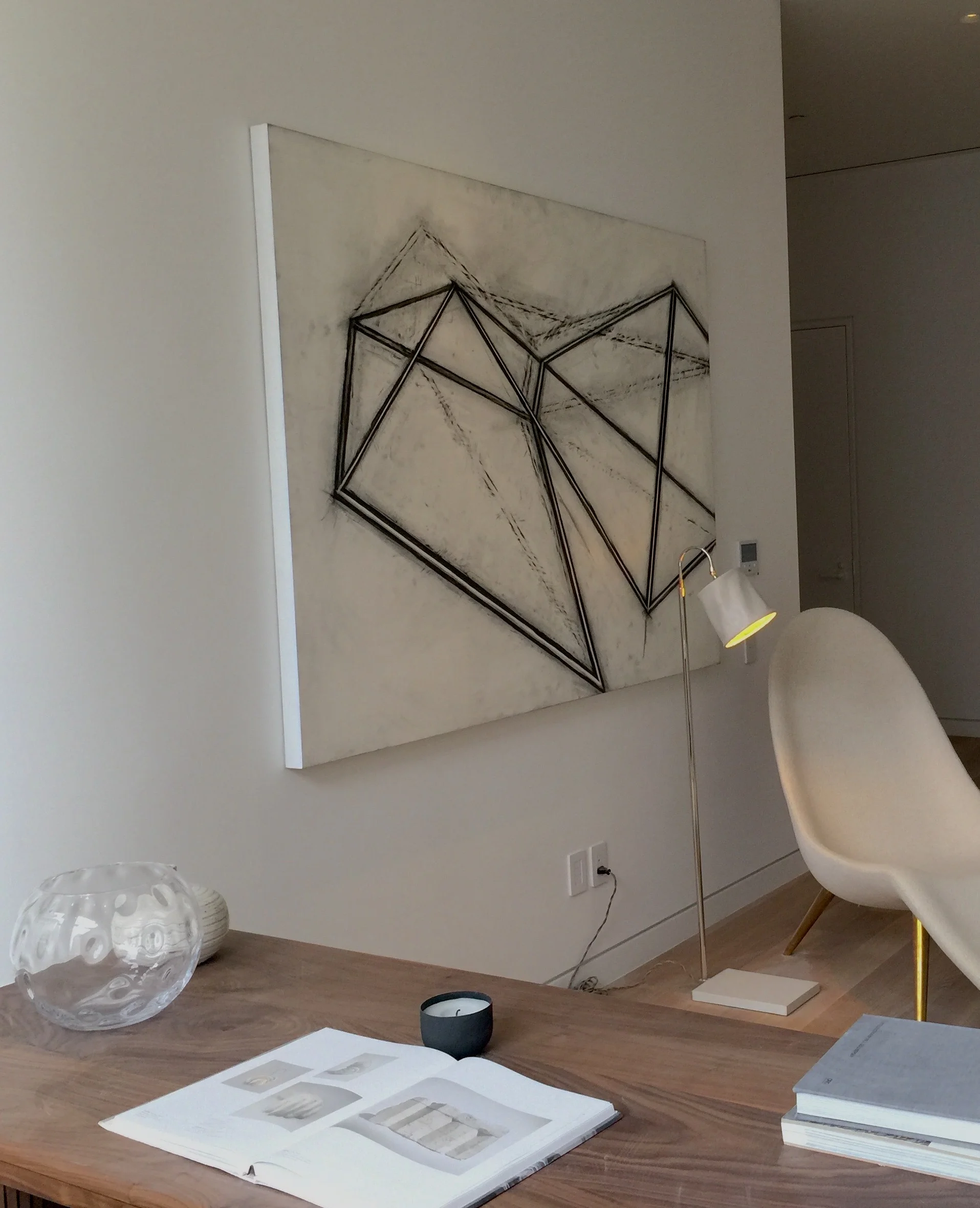 Mark Sheinkman, South, 2015, Courtesy of Von Lintel Gallery