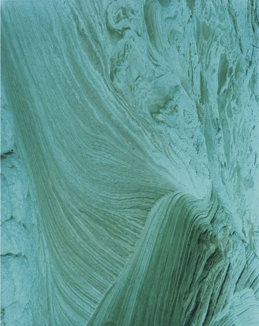 David Benjamin Sherry, Waves of Ocean Acidification, Capital Reef, Utah (For Minor White), 2014