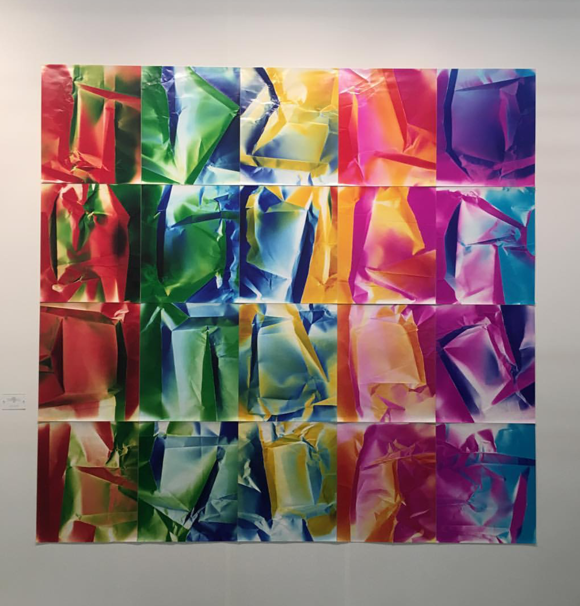 Ellen Carey, Dings & Shadows, 2013, Exhibited by Jayne H. Baum Gallery