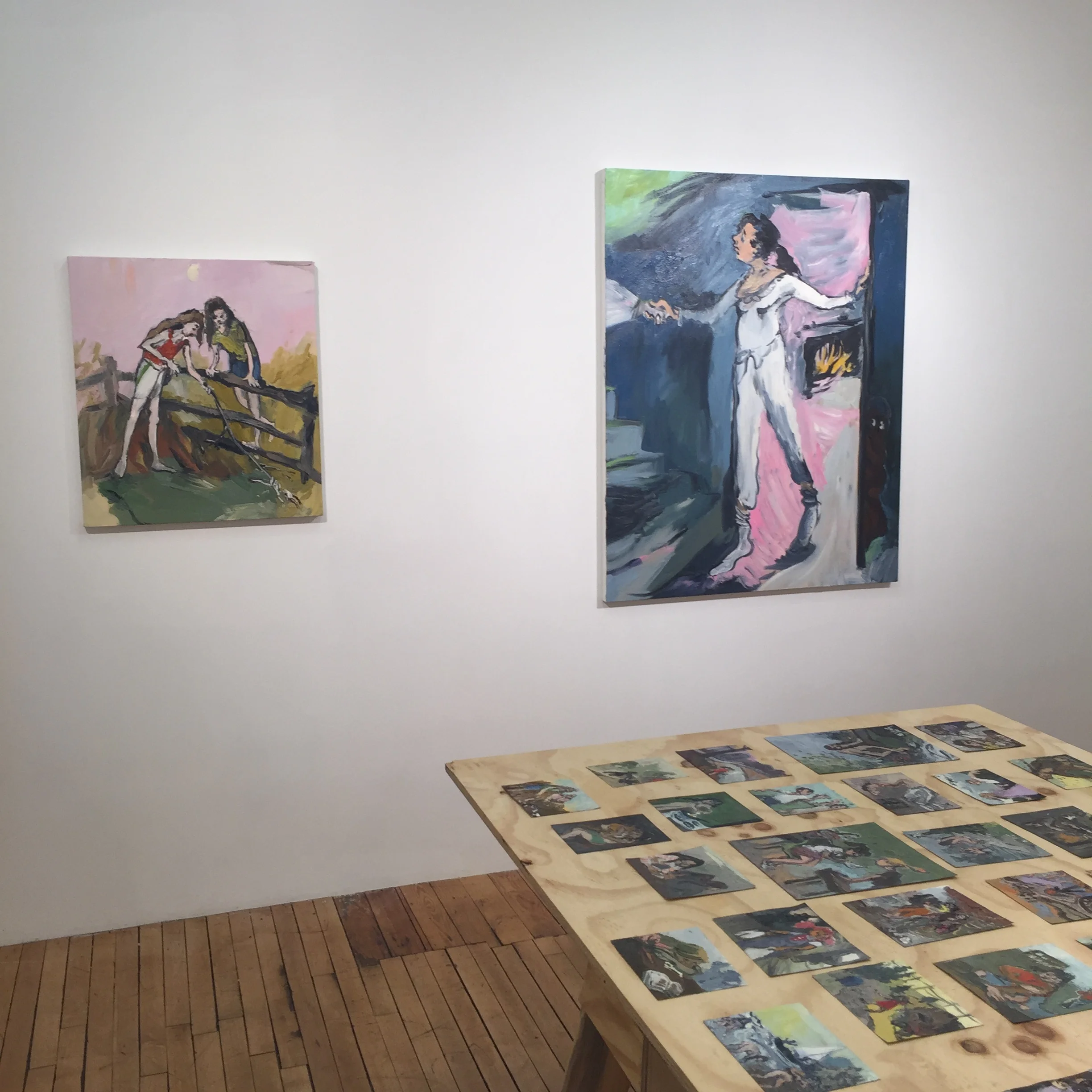 Jane Corrigan, Installation view, Marinaro Gallery