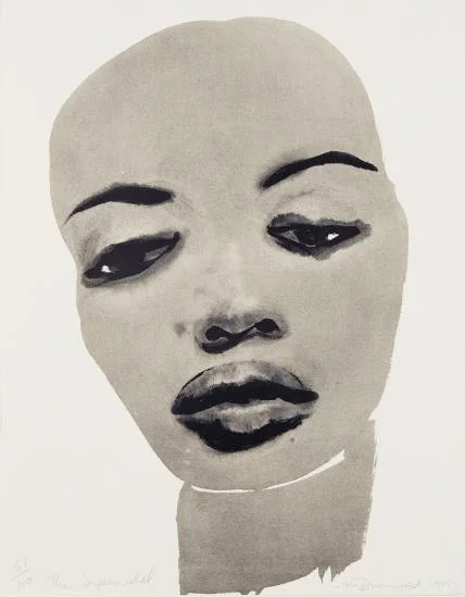 Marlene Dumas, Super Model, 1995, Estimate: $8,000 - 12,000
