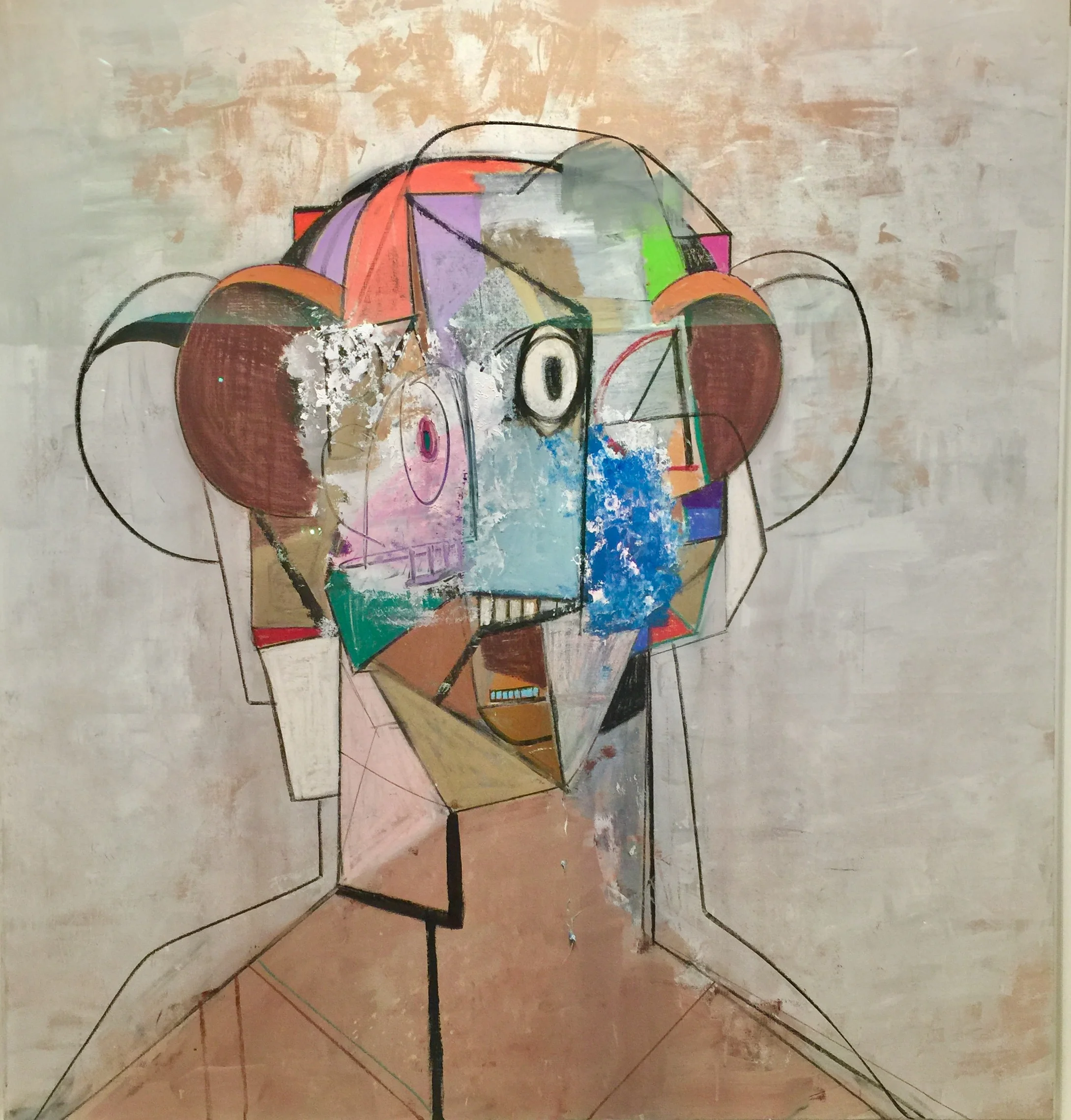 George Condo, The Pilot, 2012, Berggruen Gallery