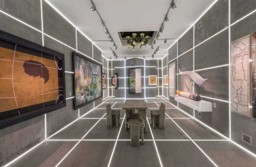 Galerie Gmurzynska Gallery Booth, Designed by Alexandre de Betak
