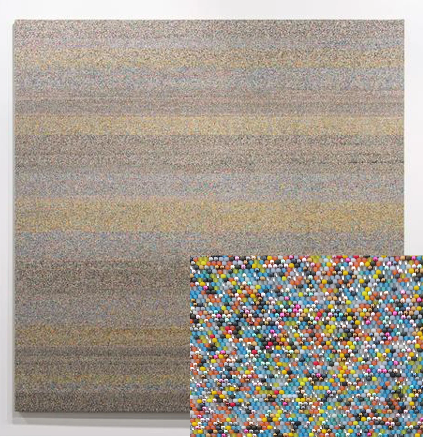 Liza Lou, ingxube (Mtwalume), 2015, Exhibited by Lehmann Maupin Gallery (with detail)