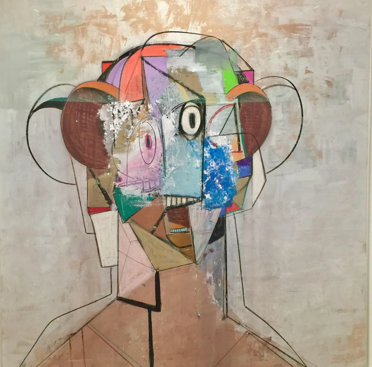 George Condo, The Pilot, 2012, Exhibited by Berggruen Gallery