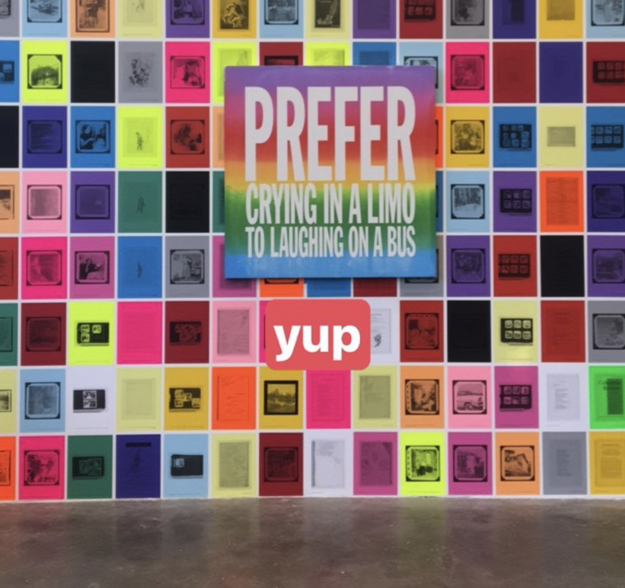 John Giorno, I <3 John Giorno Installation View