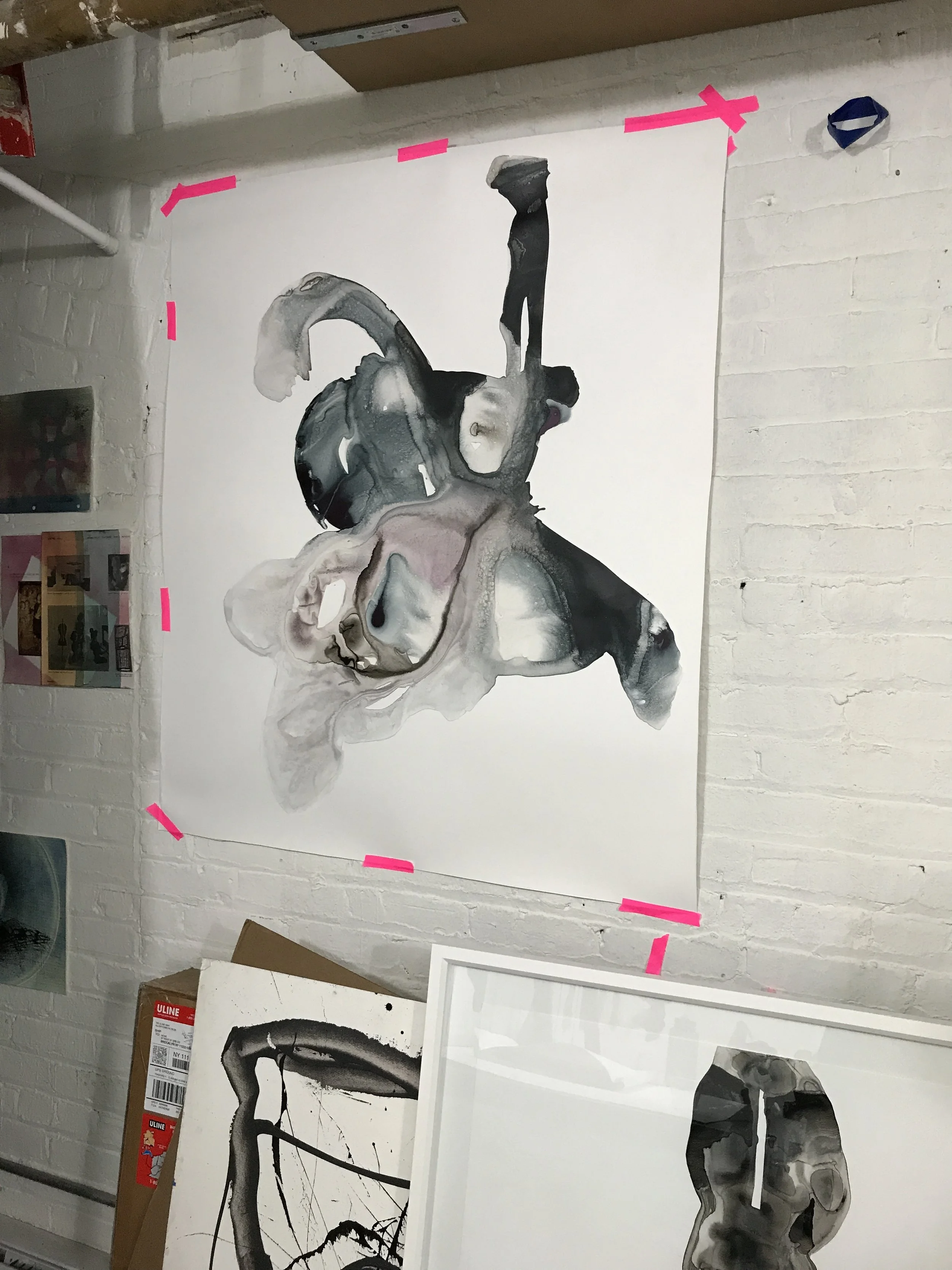 Katherine Duclos, Studio view