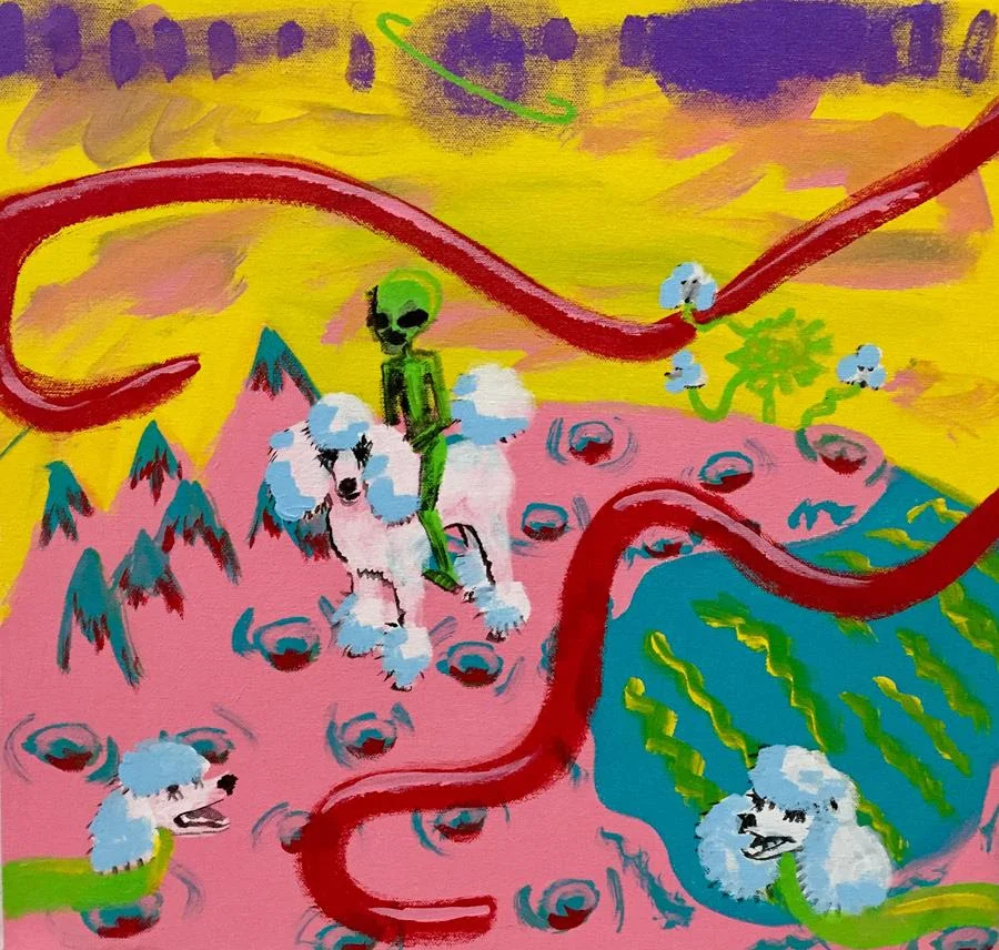 Margot Bird, Poodle Planet, 2018